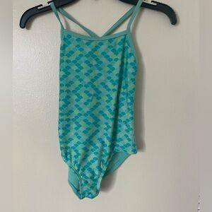 WONDER NATION - TEAL SWIMSUIT